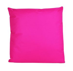 JACK 45x45cm Outdoor Lounge Kissen Dekokissen inkl. Füllung Wasserabweisend Sitzkissen Garten Stuhl Lotus Effekt, Farbe:Pink