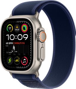 Apple Watch Ultra 2 GPS + Cellular 49mm natur mit Trail Loop M/L blau