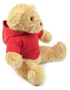 Mumbles Teddy Hoodie Stofftiere MM88 red L
