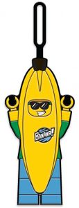 LEGO® Iconic Namensschild für Gepäck - Banana Guy