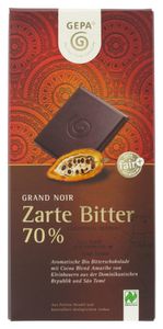 GepaGrand Noir Zartbitter (100 g)