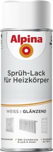 Alpina Sprühlack für Heizkörper 400 ml weiß glänzend