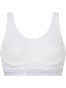Calvin Klein Damen Unterwäsche BH Unlined Bralette Weiß 000QF6685E, Größe:M