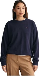 Gant Rel Shield Sweatshirt Blau M Frau Blau M Gant Rel Shield Sweatshirt Blau M Frau Blau M