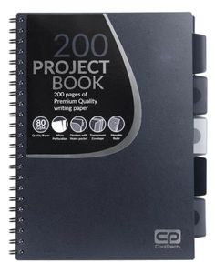 Zápisník PP A4 Grey CoolPack 94160CP