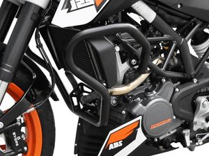 Crash bar kompatybilny z KTM 125 / 200 Duke BJ 2011-16 czarny