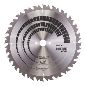 Piła tarczowa OD 350mm Z.24 WZ Bore.30mm Cut-W.3,2mm HM BOSCH