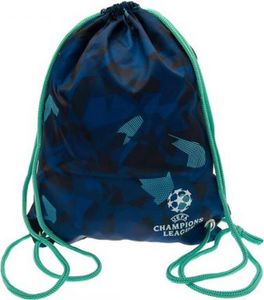 UEFA Champions League - taška do posilňovne, Abstract BS3181 (jedna veľkosť) (Navy/Aquamarine) UEFA Champions League - taška do posilňovne, Abstract BS3181 (jedna veľkosť) (Navy/Aquamarine)