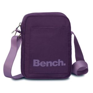 Bench kleine Umhängetasche Schultertasche Small Shoulderbag 64173, Farbe:Violett