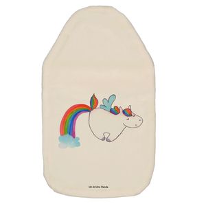 Mr. & Mrs. Panda Wärmflasche Einhorn Pegasus - Weiß - Geschenk, Einhörner, Unicorn, Kinderwärmflasche, Wärmekissen, Körnerkissen, Einhorn Deko, Wärmflaschenbezug, Spielen
