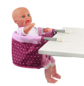 Puppen-Tischsitz dots brombeere
