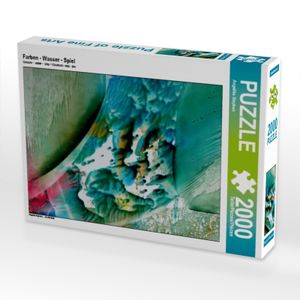 CALVENDO Puzzle Farben - Wasser - Spiel 2000 Teile Puzzle hoch