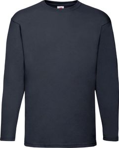T-Shirt lange Ärmel Wertgewicht Long Ärmel T - Deep Marine, 3XL T-Shirt lange Ärmel Wertgewicht Long Ärmel T - Deep Marine, 3XL