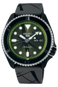 Seiko 5 ONE PIECE LIMITED EDITION 'ZORO' SRPH67K1 Herren Automatikuhr Streng Limitierte Auflage