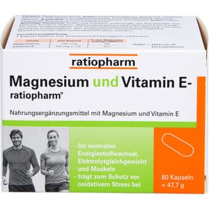 Hořčík a vitamín E, 60 kapslíratiopharm