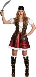 Piraten Lady Piratin Freibeuterin Pirat Karneval Fasching Kostüm 44