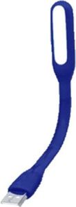 USB LED Licht, Mini USB LED Lampe, flexibles Licht für Notebooks, Tablets, Powerbanks, PC Nachtlicht, Leselampe, Laptoplampe blau
