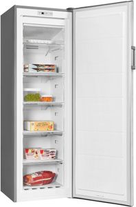 Exquisit GS 271-NF-H-010E Inoxlook Standgefrierschrank