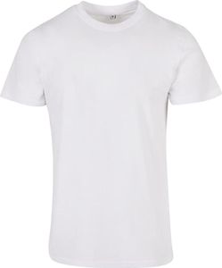 Build Your Brand Basic BB010 | Basic Round Neck T-Shirt XS bis 5XL - Farbe: White - Größe: S