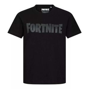 Gamer Fortnite Jungen Kurzarm T-Shirt Shirt – Schwarz / 152