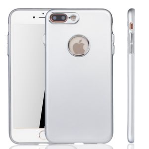 Apple iPhone 7 / 8 Plus Hülle - Handyhülle für Apple iPhone 7 / 8 Plus - Handy Case in Silber