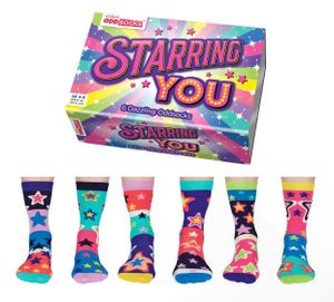 Dámske United ODDsocks veselé ponožky BRIGHT, 3 páry