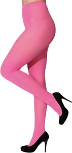 Strumpfhose pink blickdicht Kostüm-Zubehör für Damen und Kinder, Größe:L/XL