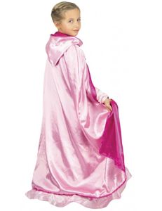 Prinzessinnen-Umhang wendbar für Kinder Accessoire rosa