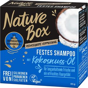 Schwarzkopf Nature Box Festes Shampoo mit Kokosnuss Öl Vegan 85g