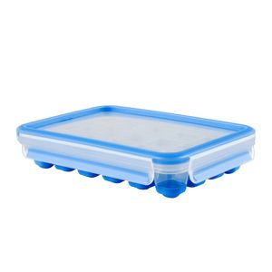 zásobník na kocky ľadu emsa CLIP & CLOSE transparentný modrý