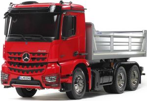 Tamiya 1:14 RC MB Arocs 3348 Rot/Silber Kipper Hinterkipper 3 Achs Truck Baustellen LKW 300056361