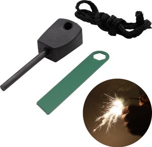 Feuerstein Magnesium Feuerstahl Zündstein Survival Camping Feuerzeug Anzünder