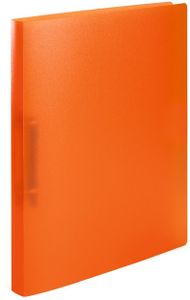 HERMA Ringbuch DIN A4 2-Ring Mechanik orange transluzent