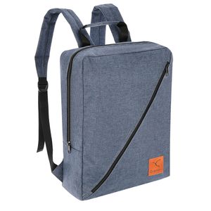 Granori Handgepäck Rucksack 40x30x10 cm - Leichte kleine Kabinengepäck Reisetasche 12 l für Lufthansa Flüge in blau