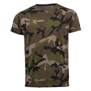 SOLS Herren Camo T-Shirt mit Tarnmuster, Kurzarm PC2166 (L) (Camouflage)
