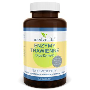 MEDVERITA Digestive Enzymes DigeZyme® (Verdauungsenzyme DigeZyme®) 140mg 120 Kapseln