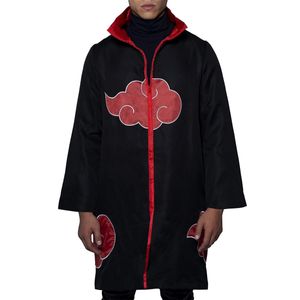Naruto Shippuden Kostüm von Itachi Uchiha | Akatsuki Cosplay Mantel | Einheitsgröße