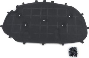 Motorhaubendämmung Dämmmatte mit Clips für VW Golf 6 Limousine Variant 08-13