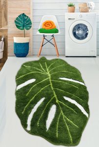 Mijolnir, Frunze, Badematten, Mehrfarbig, Acryl, 80 x 120 cm