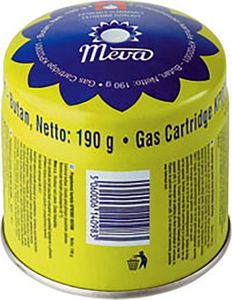 Meva Náhradné tlaková kartuša 190g - prepichovacia, bután, 90x pr. 90mm