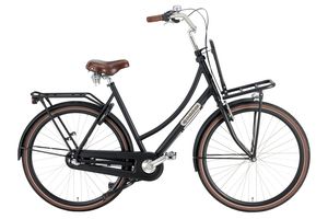 Popal Daily Dutch Basic+ N3 VB Hollandrad - Citybike - Damen - 57 centimeter - Mattschwarz