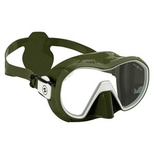 Aqua Lung Taucherbrille Plazma Olive Weiss / One Size