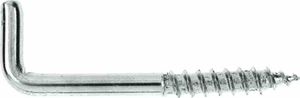 HSI SB Schraubhaken vz   40mm gerade, verzinkt,   VE: 8