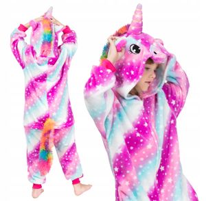 Kigurumi Onesie Pyjamas für Kinder Einhorn Galaxy, Größe 120