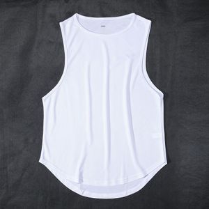 Männer Lose Ärmellose Weste Tank Top Unterhemd Gym Bodybuilding Fitness T-Shirt,Farbe: Weiß,Größe:M