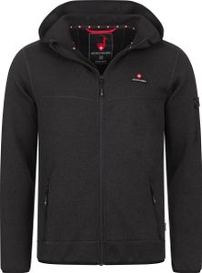 Höhenhorn Tacul Hood Herren Jacke Fleece Dunkelgrau Gr. L Höhenhorn Tacul Hood Herren Jacke Fleece Dunkelgrau Gr. L
