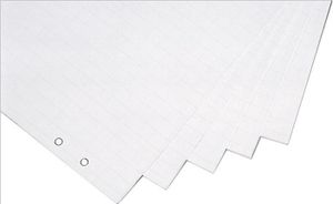 Flipchartová podložka B650xH930mm kostkovaná/bílá 5 x 20 listů MAGNETOPLAN