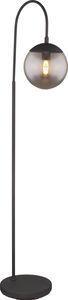 Globo Lighting Stehleuchte Metall schwarz matt, 1x E27
