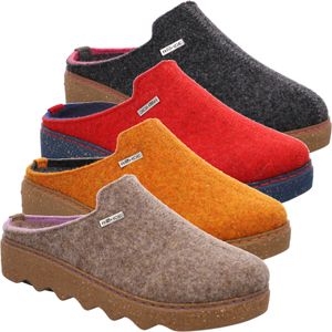 Rohde Damen Hausschuhe Pantoffeln Softfilz Foggia 6120, Größe:39 EU, Farbe:Rot