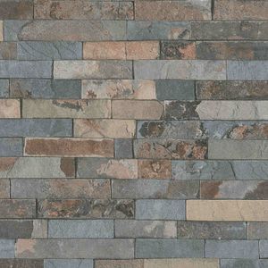 A.S. Création Vliestapete Best of Wood`n Stone 2nd Edition Tapete braun grau schwarz 10,05 m x 0,53 m 355823 35582-3